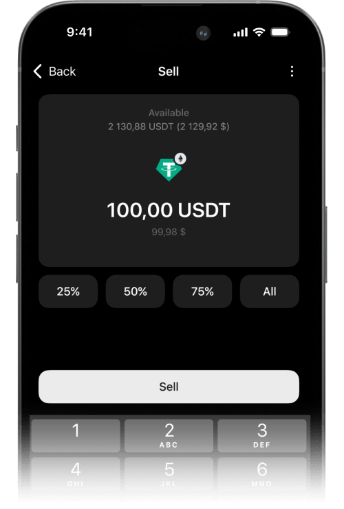 Tangem crypto wallet app