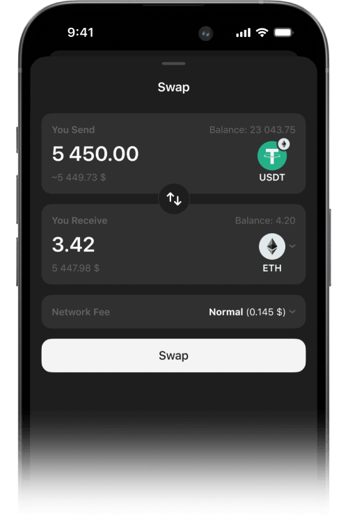 Tangem crypto wallet app